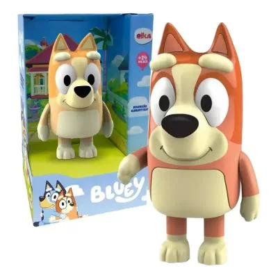 Boneca Bingo Divertida Irma Bluey Articulada Divertida Elka