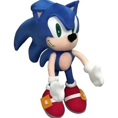 Boneco Pelúcia Sonic 50cm Grande Envio Imediato Infantil Top